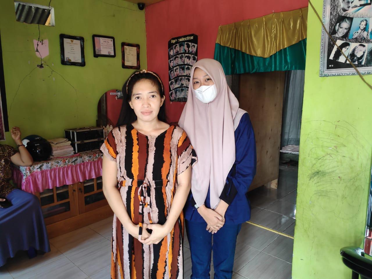 Kunjungan Pertama Program 1000 HPK dengan Ibu Wirastika